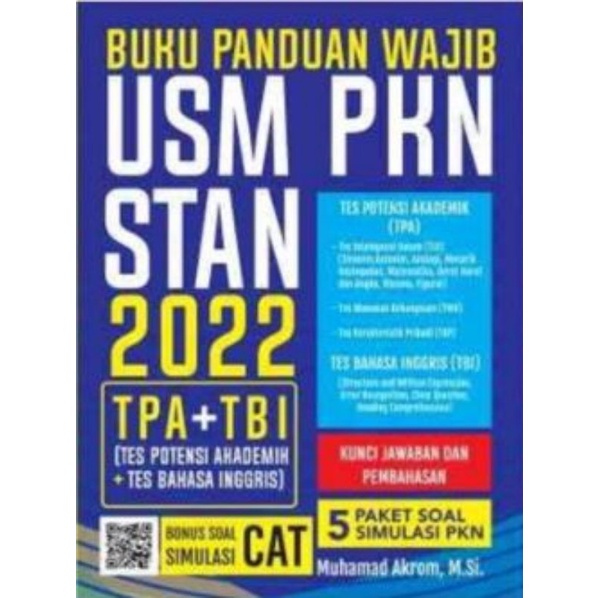 Buku Panduan Wajib USM PKN STAN 2022
