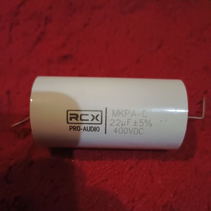 AUDIO FILER 22 UF 400 V RCX