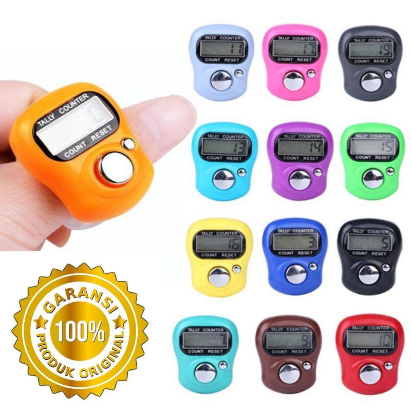 PROMO SPESIAL Tasbih Digital Elektronik Alat Hitung Finger Counter Electrik Elektrik Tally Tasbeh Jari