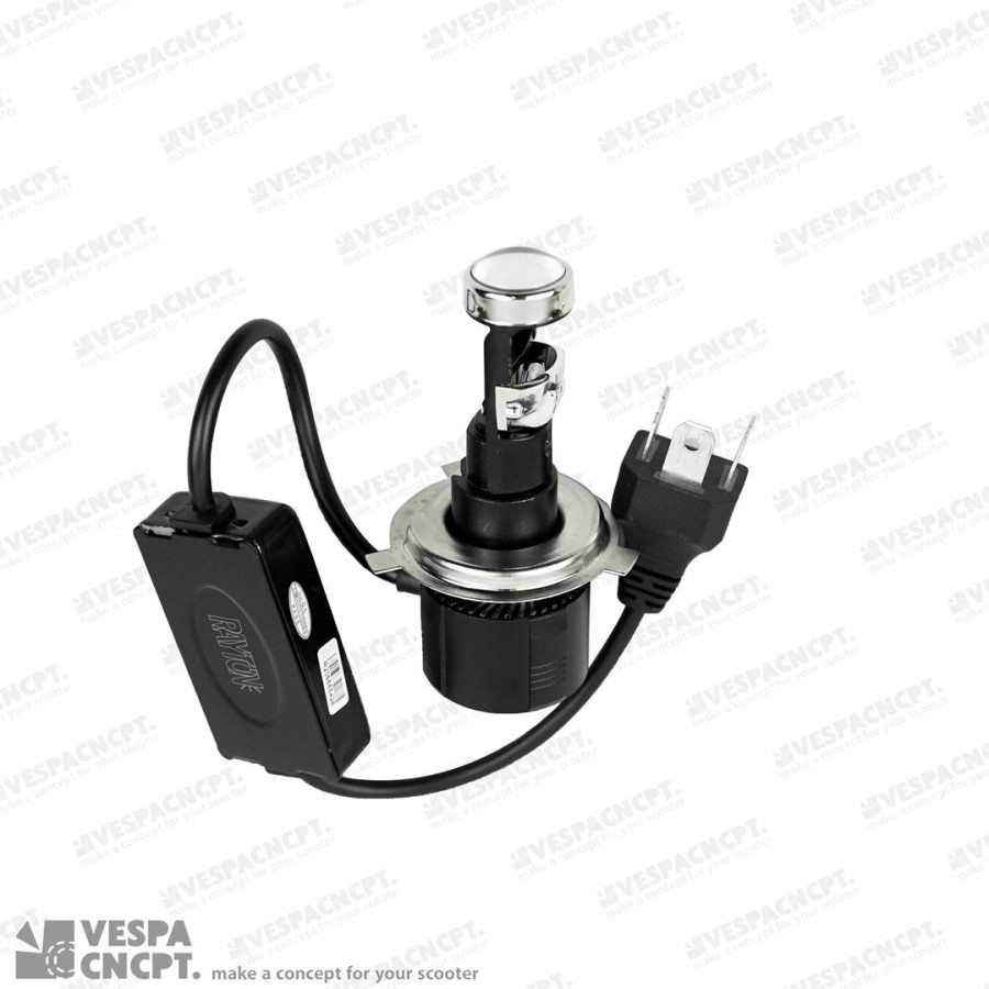 Rtd Headlamp Led M8 White Vespa Sprint Primavera Lx S Gts
