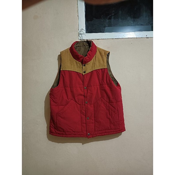 vest rompi pria reversible bolak balik by sixty forty original
