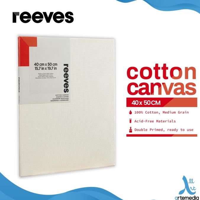 

Kanvas Lukis Reeves 40x50cm Cotton Canvas