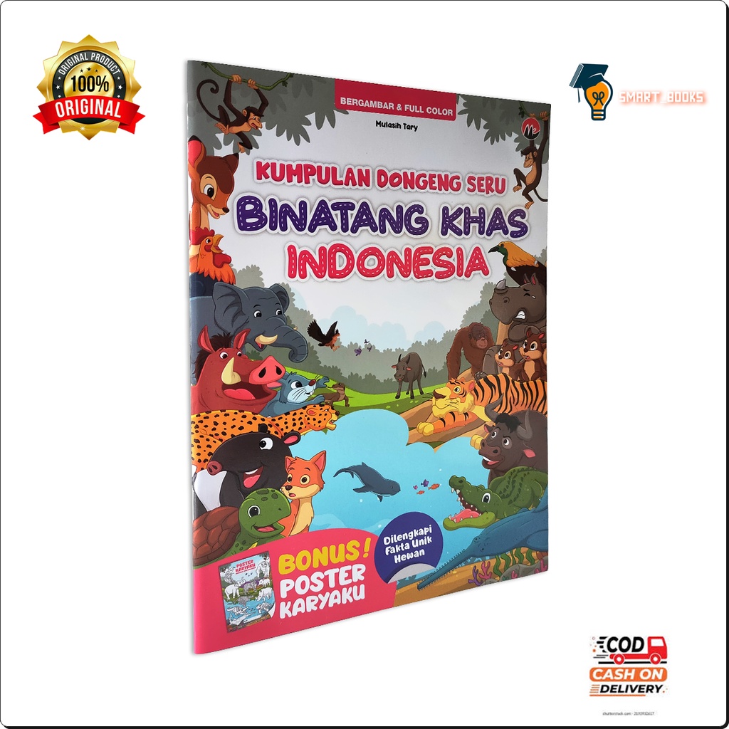 BUKU DONGENG - BUKU FABEL ANAK - BUKU CERITA ANAK - BUKU DONGENG BINATANG - BUKU CERITA BINATANG -  