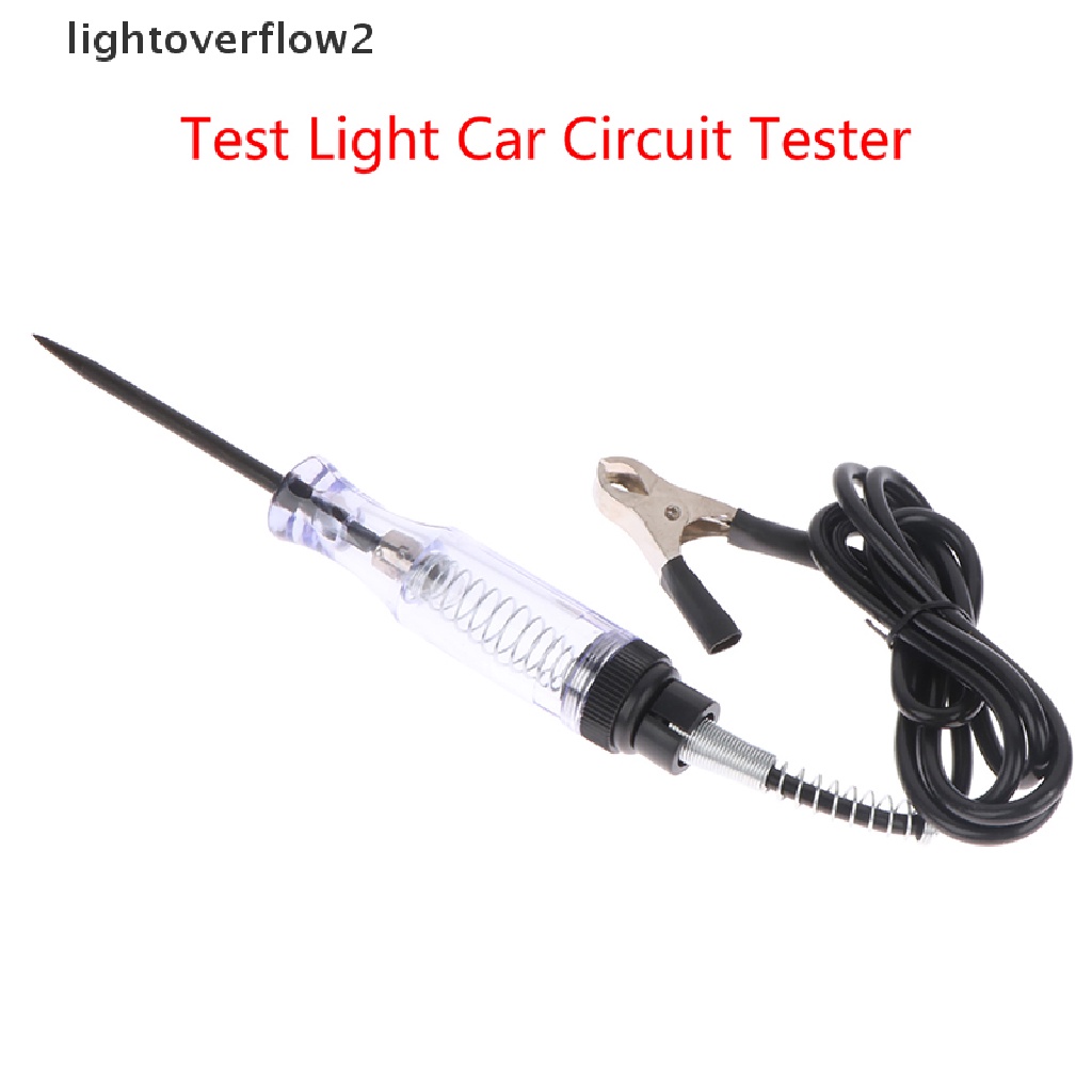 (lightoverflow2) Alat Tester Tegangan Arus Kelistrikan Mobil