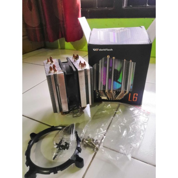 pendingin processor AIGO Darkflash L6 RGB cooler processor
