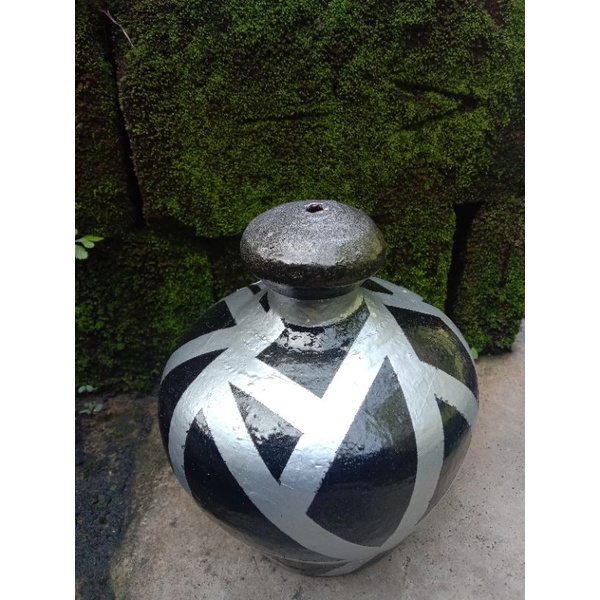 Jual kerajinan celengan dari tanah liat, celengan klasik, celengan