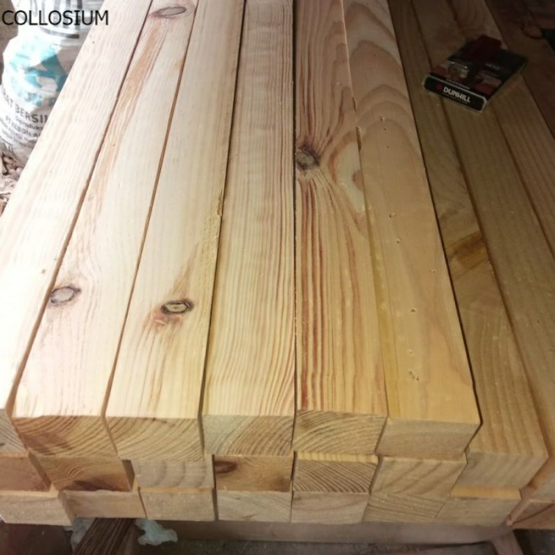 Kayu Balok Mahoni / Tisuk / Caruy 3x4 perbatang termurah