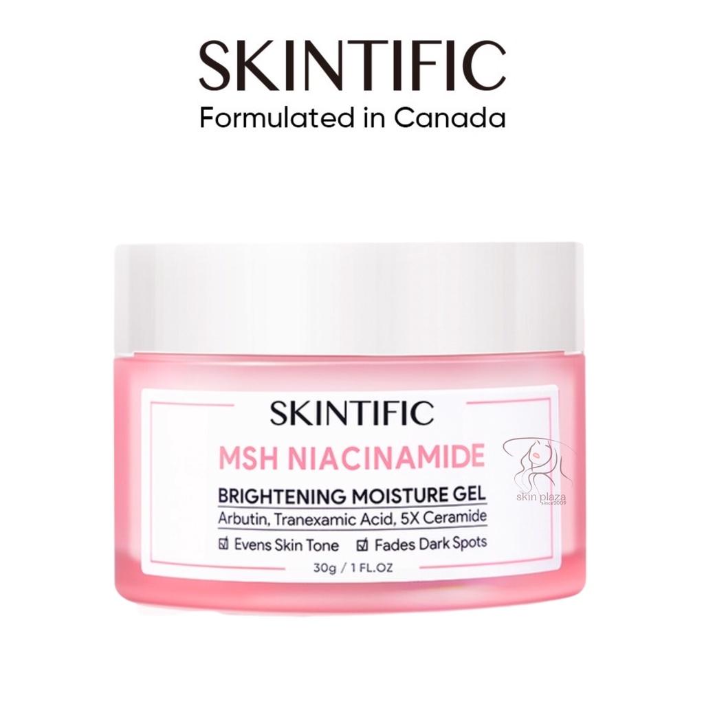 SKINTIFIC MSH Niacinamide Brightening Moisturizer Glowing Moisture Gel 30gr