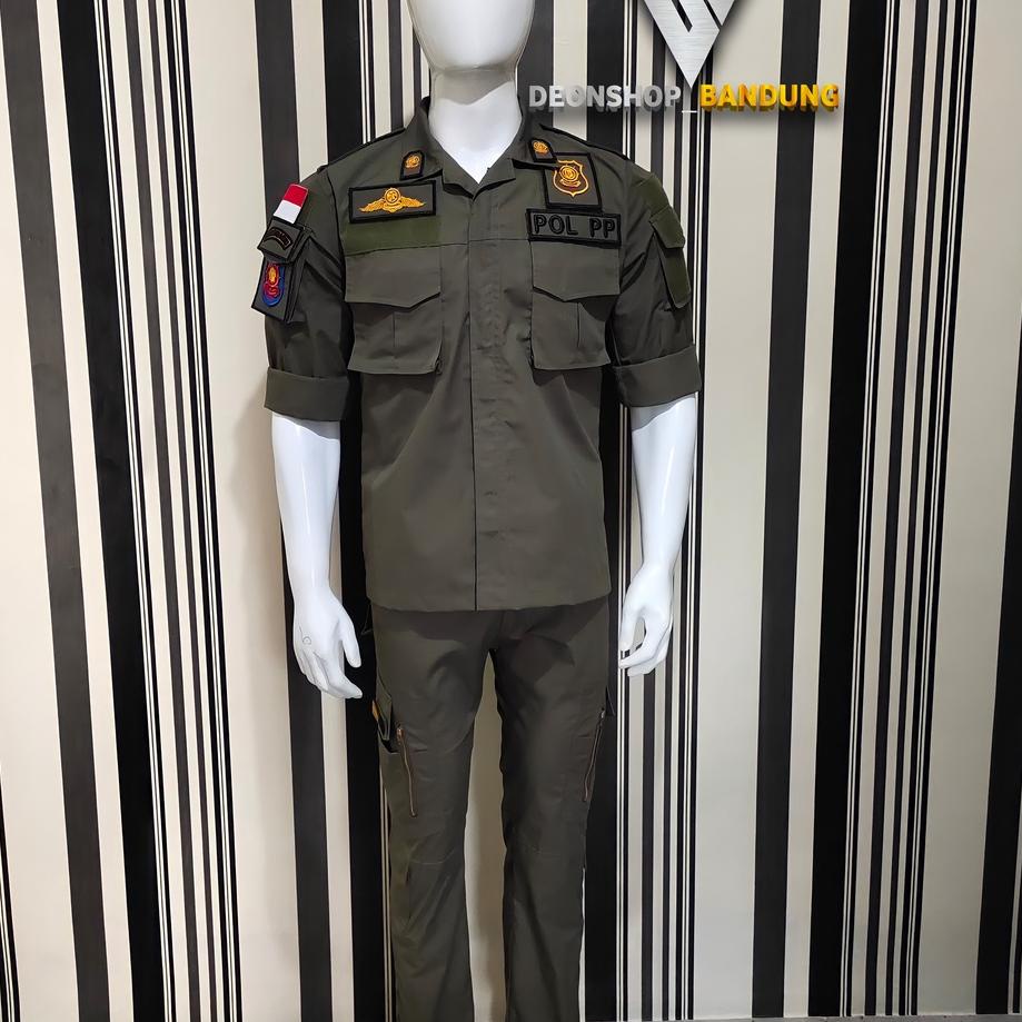Harga Termurah BAJU PDL SATPOL PP LENGKAP