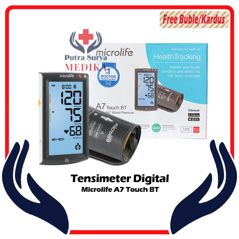 Tensi Meter Digital Microlife A7 Touch Screen | Tensimeter Digital