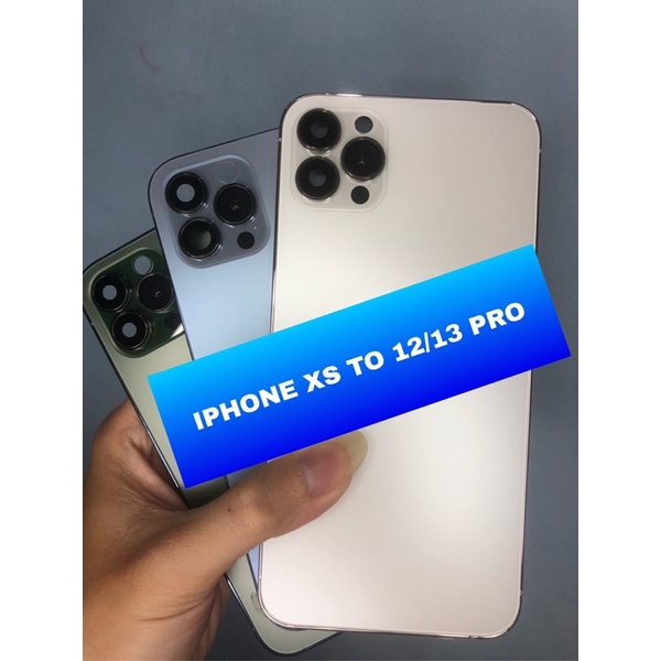 CASING HOUSING BACKDOOR IPHONE XS CUSTOM MODEL IPHONE 12 13 PRO