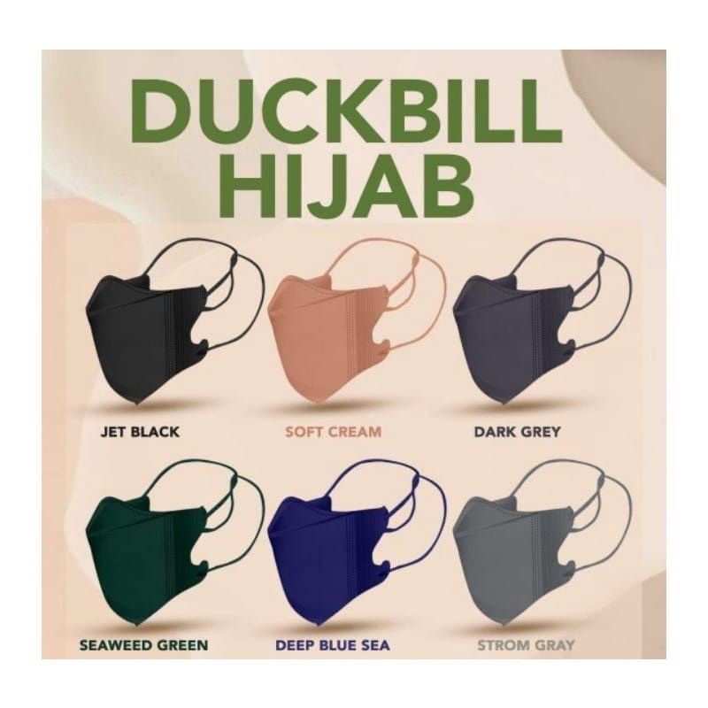 duckbill hijab 1box 50pcs