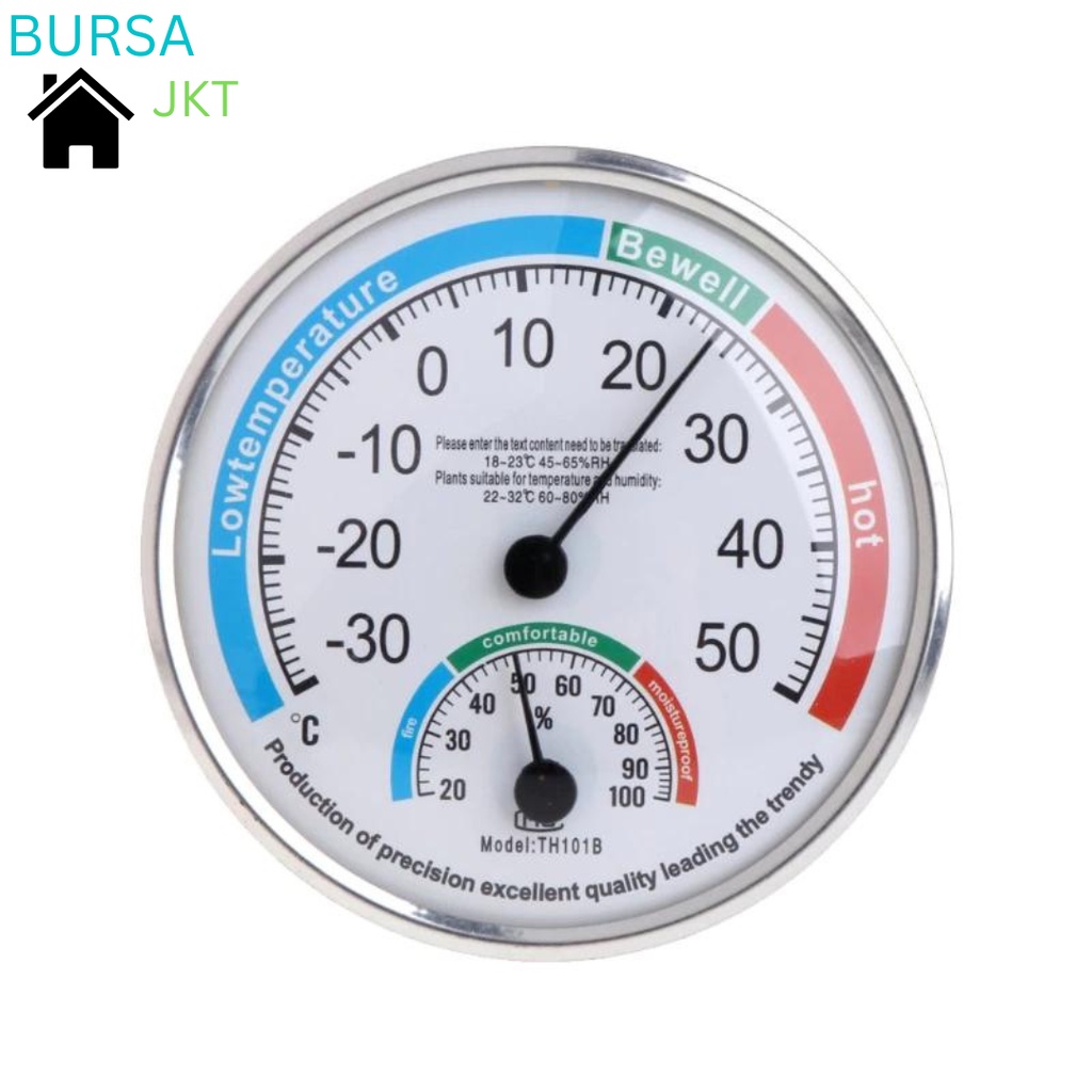 ANYMETER ALAT UKUR SUHU RUANGAN ANALOG THERMOMETER BULAT