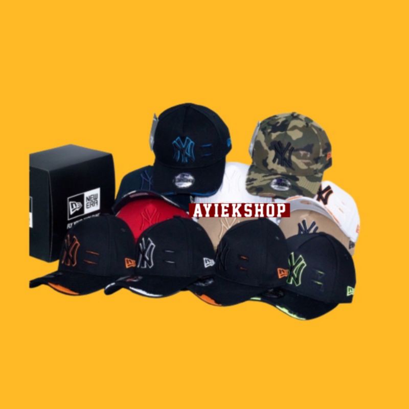 TOPI NY SOBEK TOPI NEW ERA BEST PREMIUM A FRAME DAMAGE NEW YORK YANKEES TOPI NY RIPPED