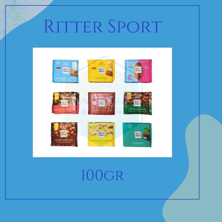 

Original Ritter Sport 100gr (Exp 2023 Cek Deskripsi) serbuuu !