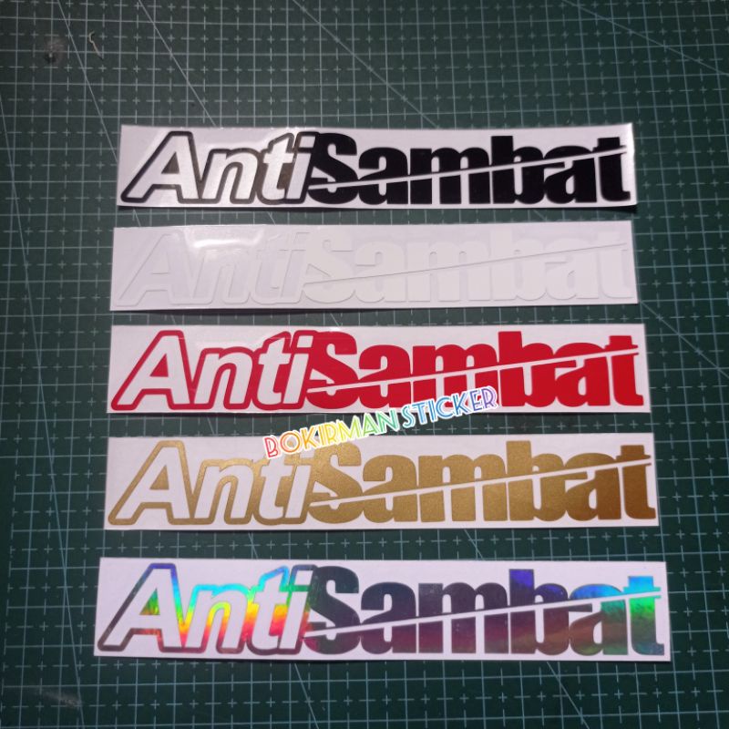 STICKER CUTTING ANTI SAMBAT