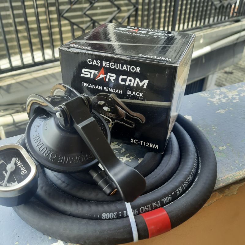 Starcam Regulator Lpg gas STAR CAM ORIGINAL dengan double safety