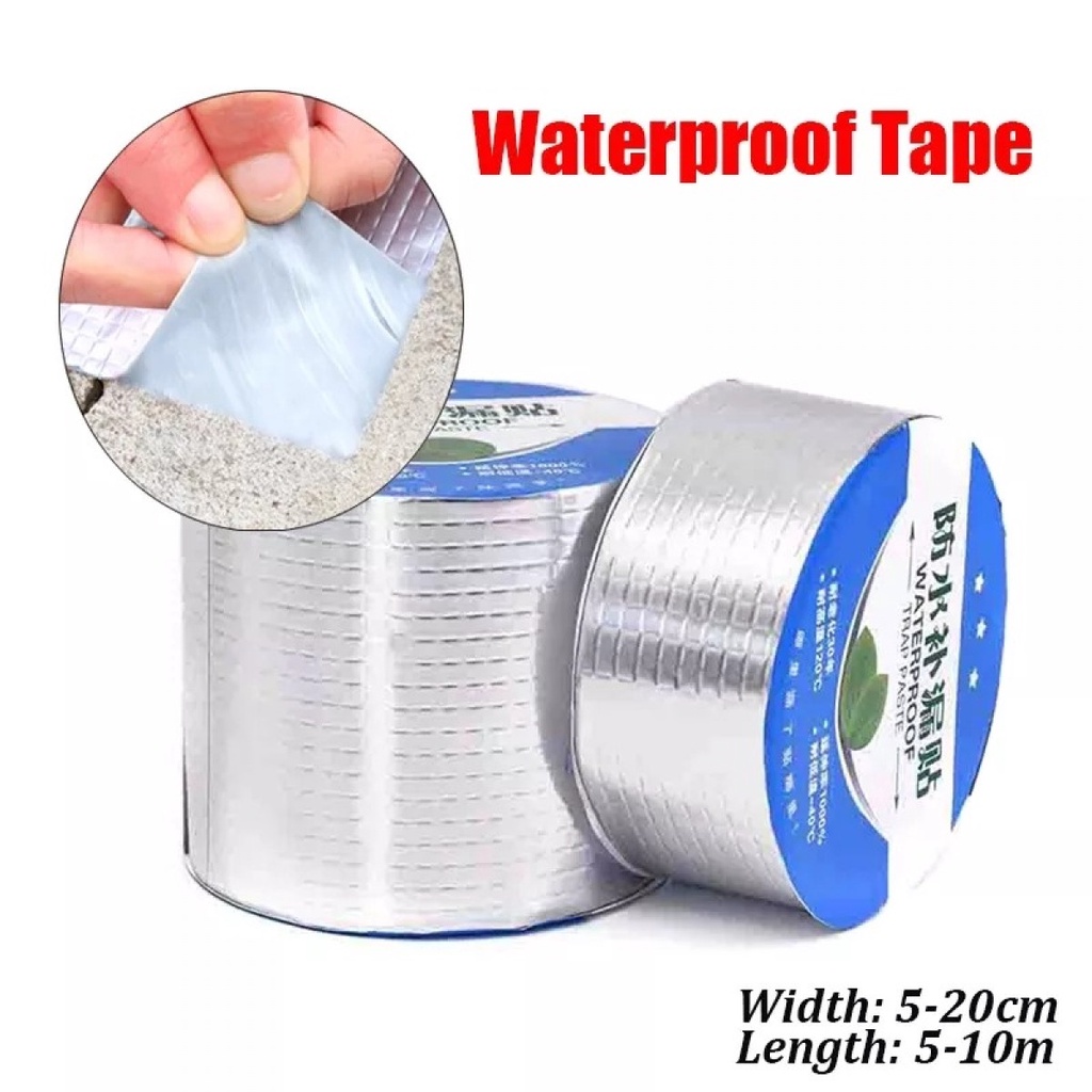 TaffGUARD KYTO Lakban Aluminum Foill Waterproof Adhesive 5 m