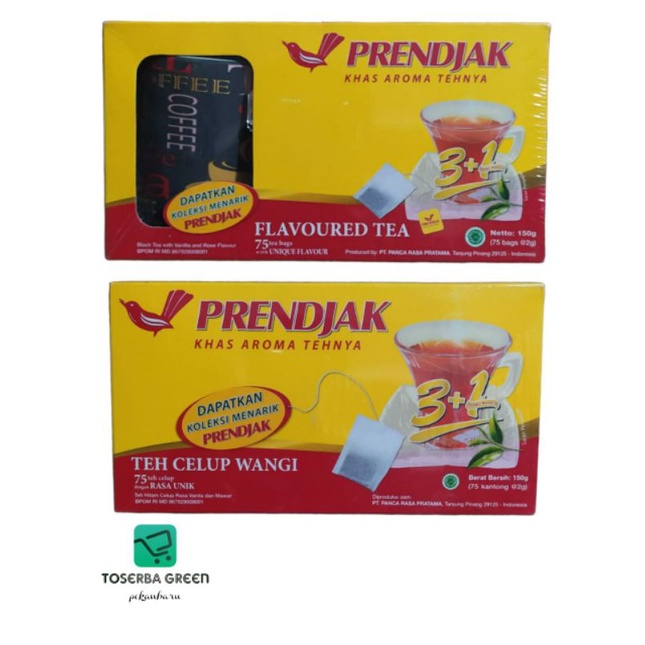 

Prendjak Teh Celup isi 75 free Mug