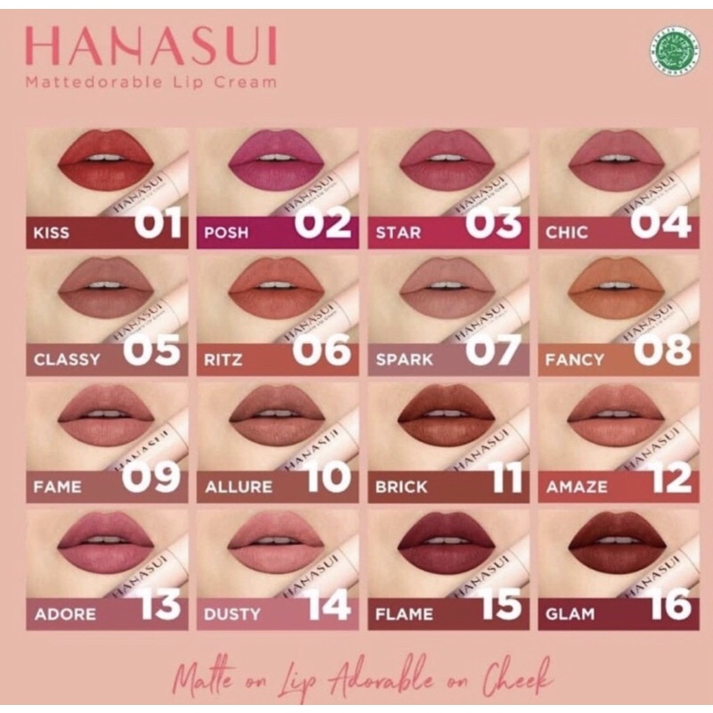 LIPSTIK MATTE HANASUI