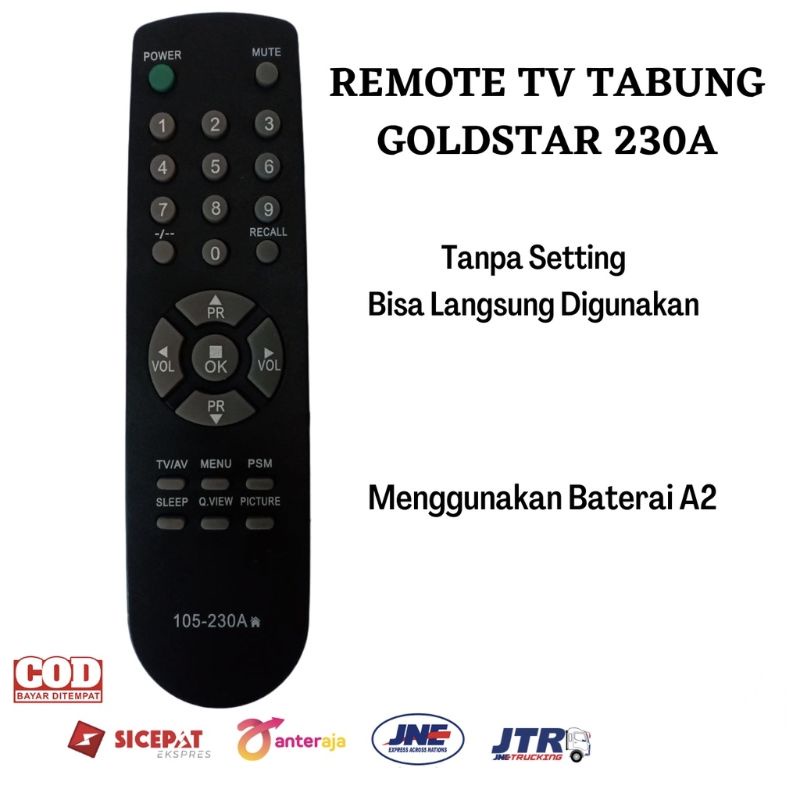 Remote TV TABUNG GOLDSTAR  230A