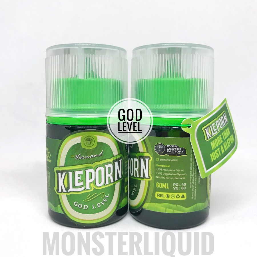 KLEPORN KLEPON BY VERNAND X ELF 6MG GOD LEVEL 60ML