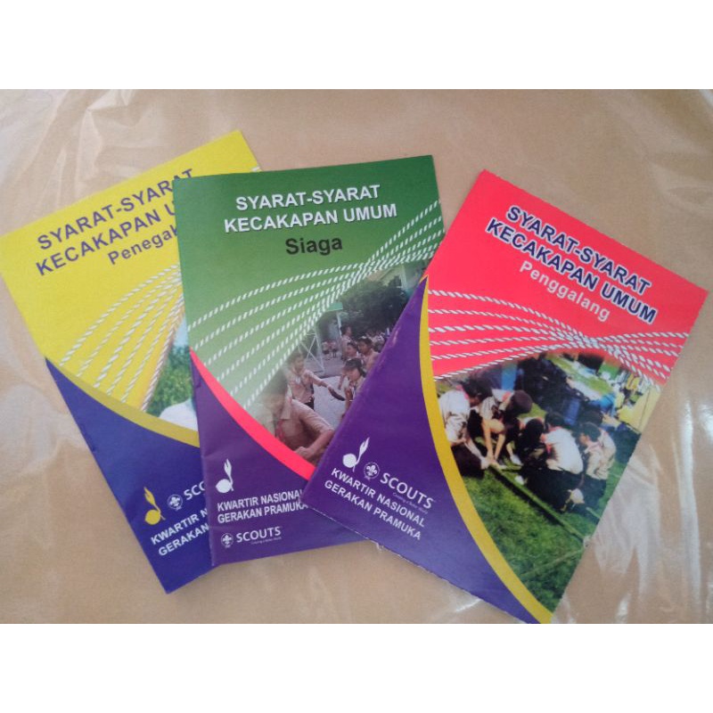 

Buku saku pramuka kertas HVS PUTIH