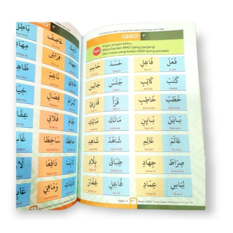 Langsung Proses Buku Iqro Edisi Milenial - Iqro Warna
