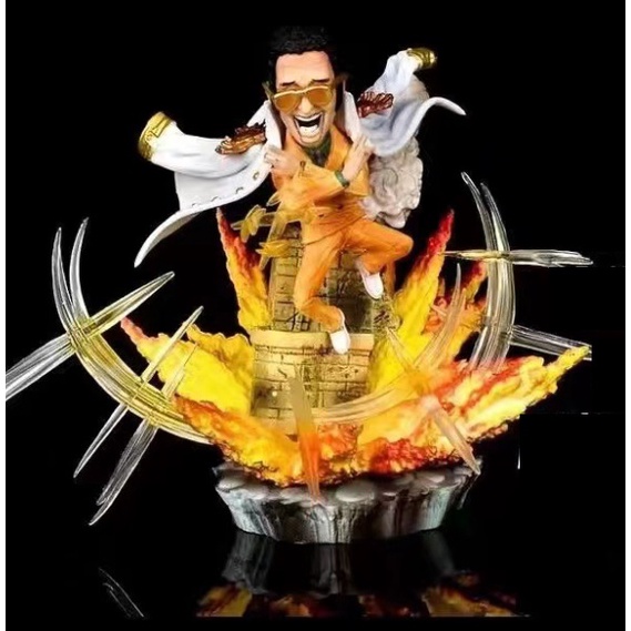 Aokiji Shanks Akainu Smoker Kizaru Action Figure One Piece Admiral