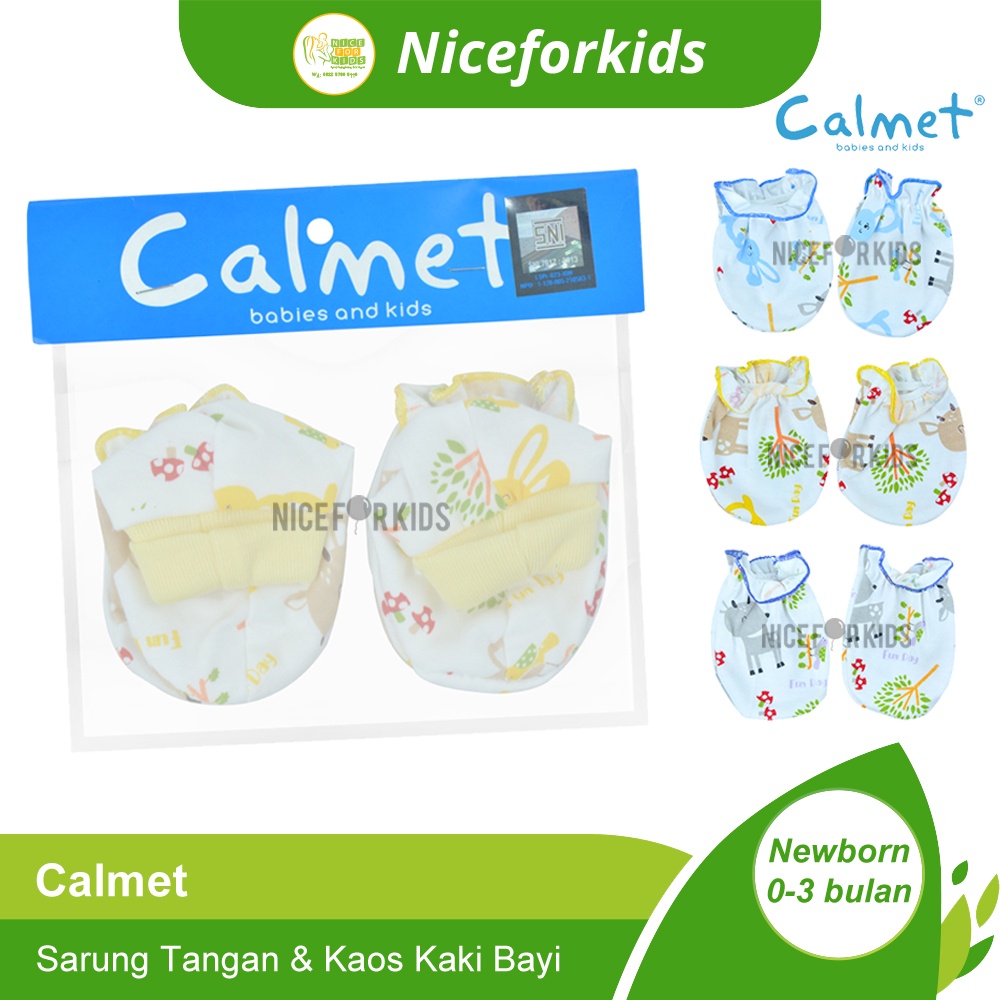 Tokusen Kaos Tangan Kaki / Calmet Kaos Tangan Kaki  / Kaos Tangan Bayi Aneka Motif