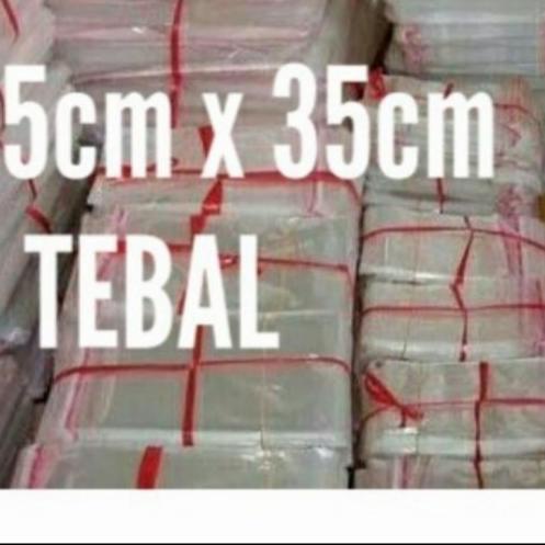 

Plastik OPP Tebal 25 x 35 cm/06 Tebal: 32 mikron