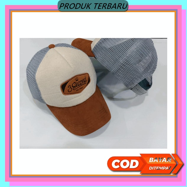 Ilhamriof Topi Baseball Pria Dewasa Cowok Keren Jeans Distro Rock Shank (Cod) Topi Pria Distro 3Seco