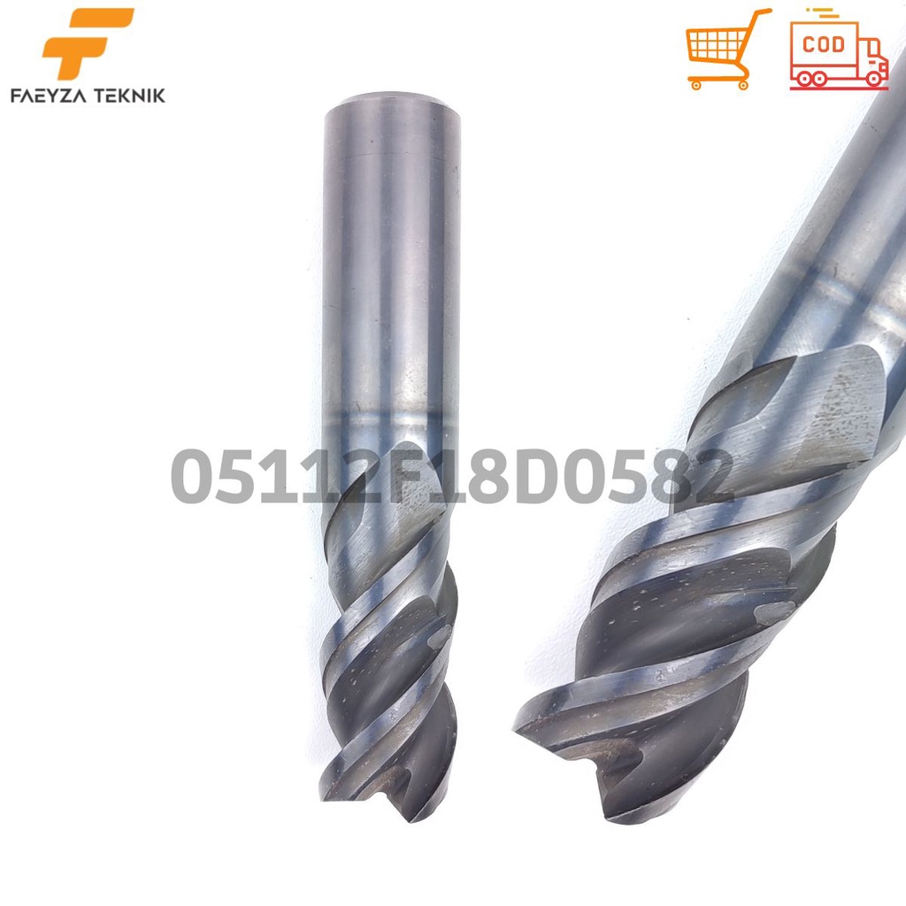 Endmill Carbide 25mm x 125mm 3 Flute SECO Tools
