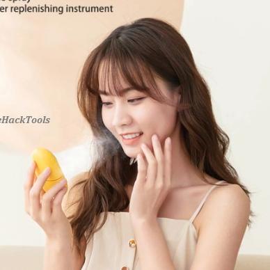 Trend - ORIGINAL/OEM [ON ] Cute Mini Nano Face Steamer 2021 35ML Spray Mist Sprayer MDL-Q801 .,