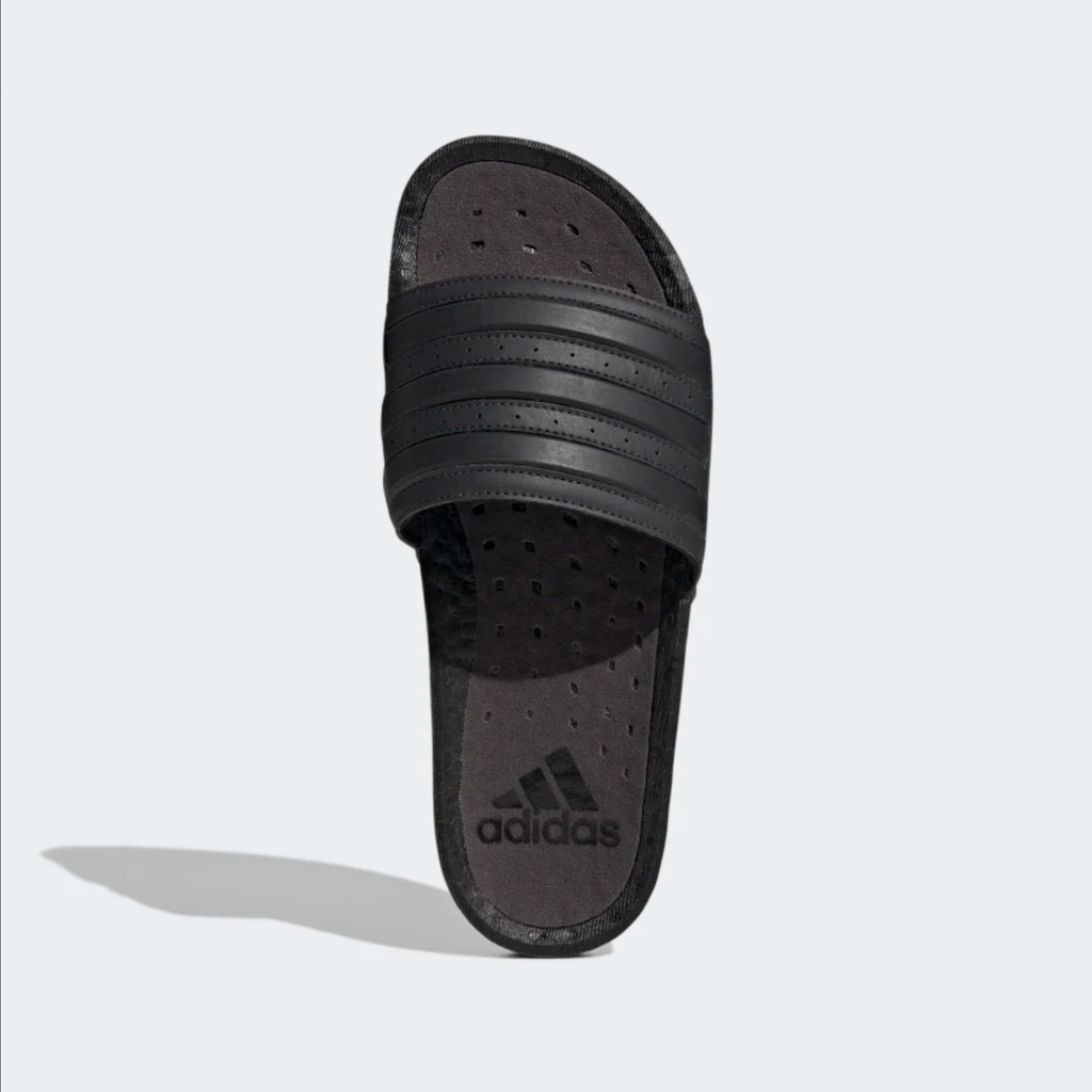 Adidas Adilette Boost Slides Triple Full Black GX4285 Sendal Slide Original