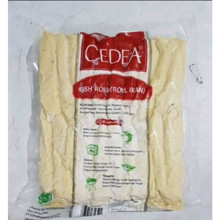 

CEDEA FISH ROLL 1KG/FISH ROLL CEDEA 1KG/ ROLL IKAN CEDEA 1KG