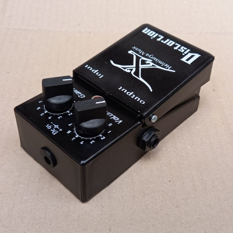 Efek gitar - Efek distorsi X plus Adaptor