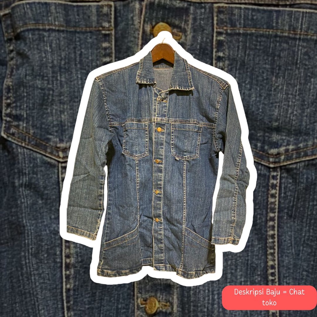 [Preloved] Jaket Jeans Gamis dan Baju Kebaya Kondisi Masih Bagus