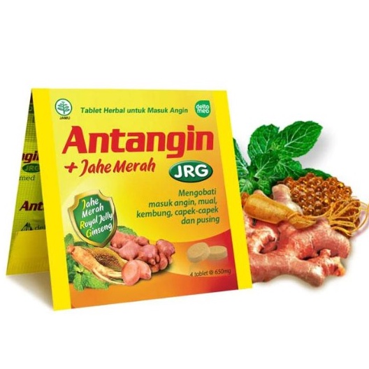 

MGS - Antangin Jrg Tablet / Antangin Jrg Strip plus Jahe Merah- Isi 4 Tablet