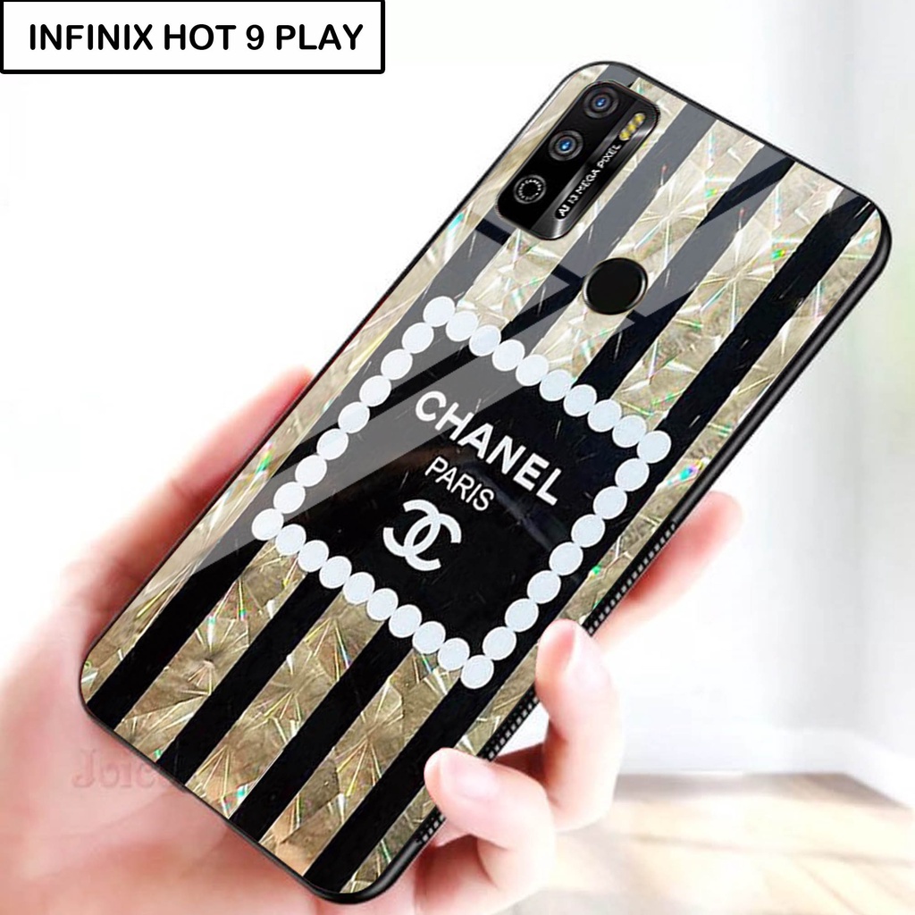 Softcase Kaca For INFINIX HOT 9 PLAY - Case Handphone INFINIX HOT 9 PLAY [T03].