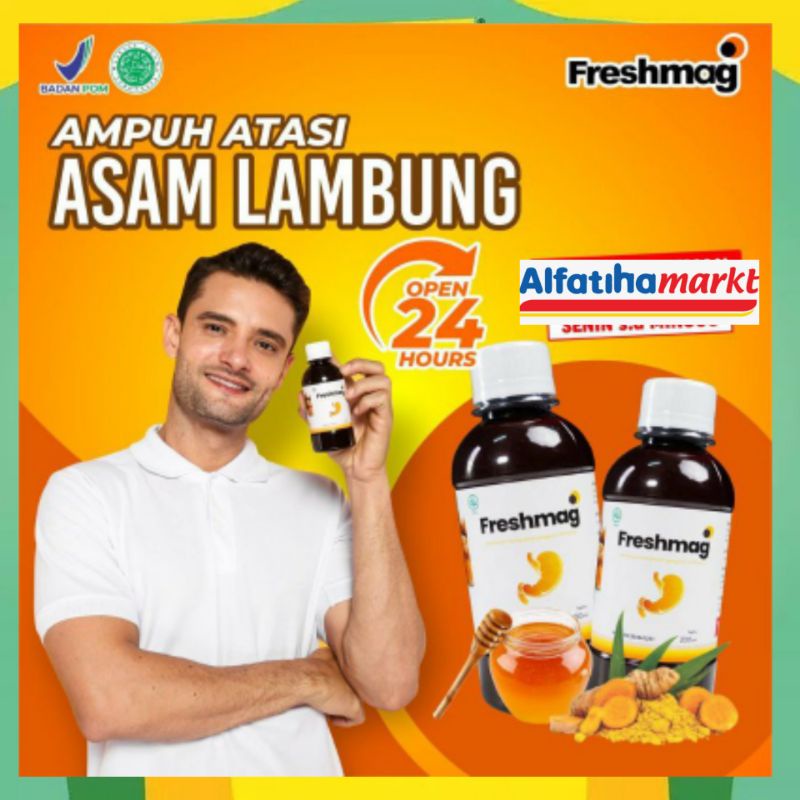 Jual FRESHMAG ORIGINAL Madu Herbal 3x Lebih Efektif Mengatasi Asam