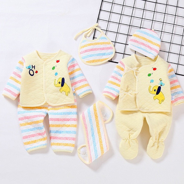 Pakaian bayi Set hadiah laki-laki dan Perempuanbayi lembut baru lahir baju V055