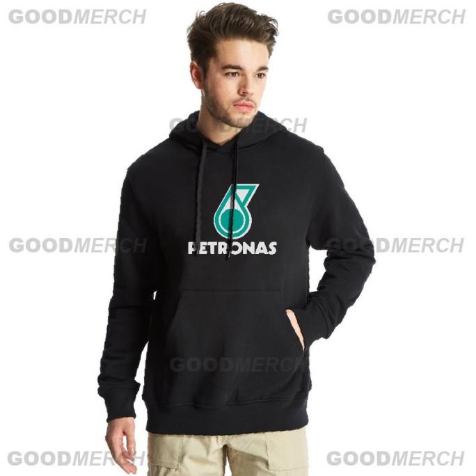 jaket hoodie sweater petronas hitam