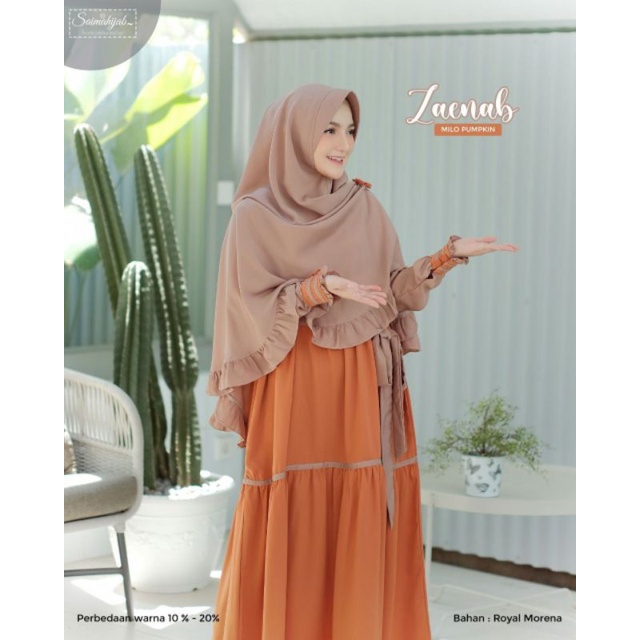 Zaenab Dress Set by Saima Hijab