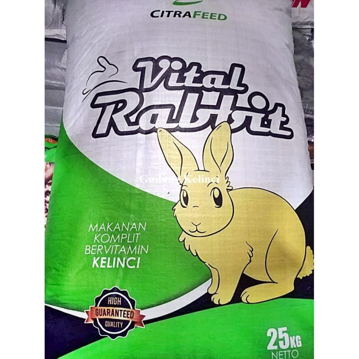 Citra Feed / Citrafeed Vital Rabbit Makanan Kelinci 25Kg (OJOL)