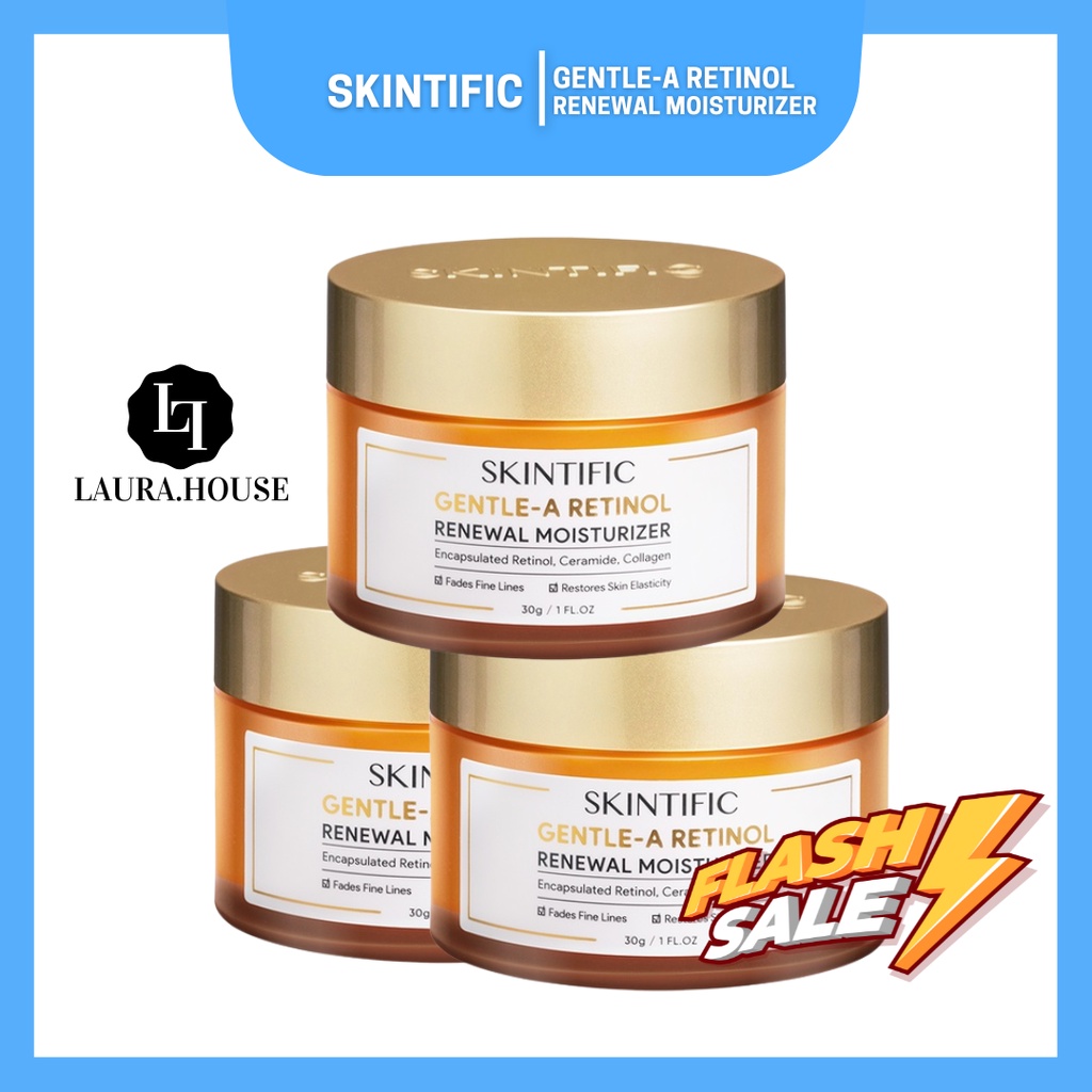 Jual Skintific GENTLEA RETINOL 30g Cream Renewal Retinol Pelembab