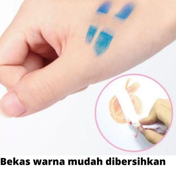 

_ 8C9 Alat Set Gambar Lukis Anak Laki-laki Anak-anak Cewe krayon Crayon Pensil Warna 208 pcs Per Set Ready Stock_