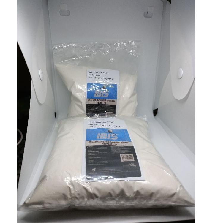 

Ready Stok Repackaging ibis blue 500gr - repack pelembut roti 500gr 