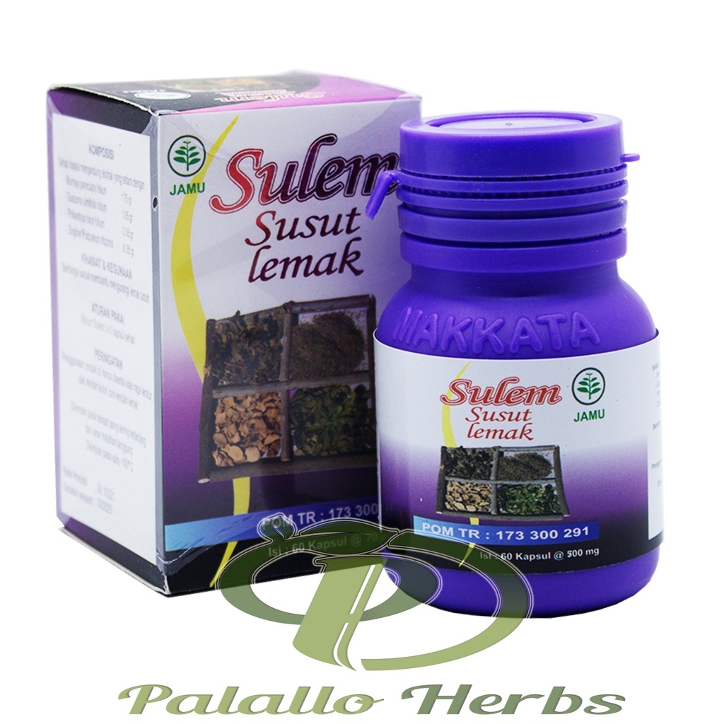 Supplement Diet Herbal Pelangsing SUSUT LEMAK | SULEM