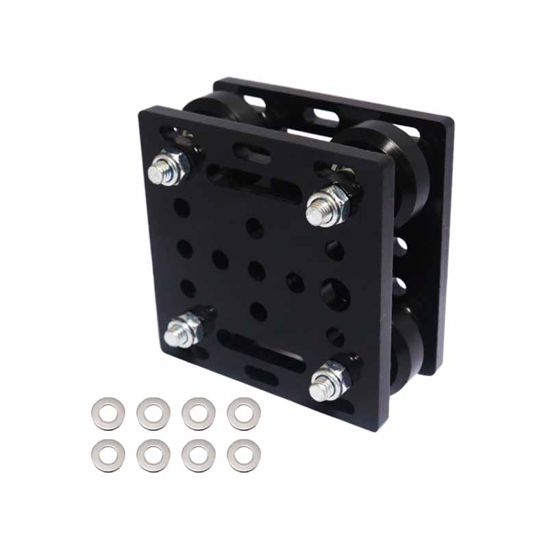 EELIC SLR-3D01ARC2 Openbuilds v gantry acrylic set 2020 Vslot ukuran 65x65x5 dengan 2 plat acrylic d